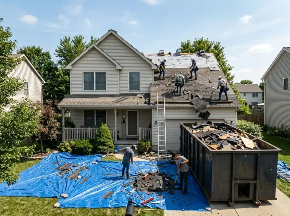 roof-replacement-debris-remova-004 — frequently asked questions, Cheapest Dumpster Rentals in Santa Maria, CA